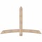 Ekena Millwork Bellingham Smooth Timber Gable Bracket, Douglas Fir, 72"W x 48"H x 1 1/2"D x 5 1/2"F, 16/12 Pitch GBW072X48X0206BEL00SDF - alternate 1